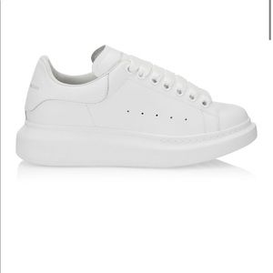 white alexander mcqueen sneakers